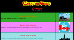 Desktop Screenshot of canajun.com