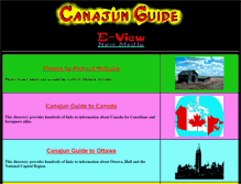 Tablet Screenshot of canajun.com